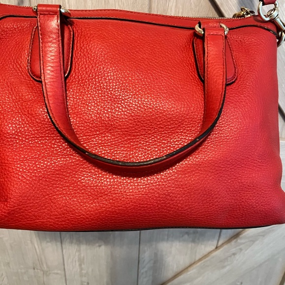 Gucci Soho Tassel Red Shoulder Bag - Picture 6 of 11